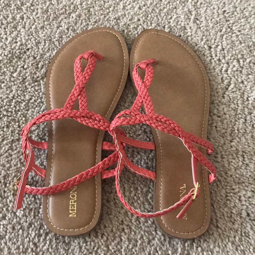 Pink sandals